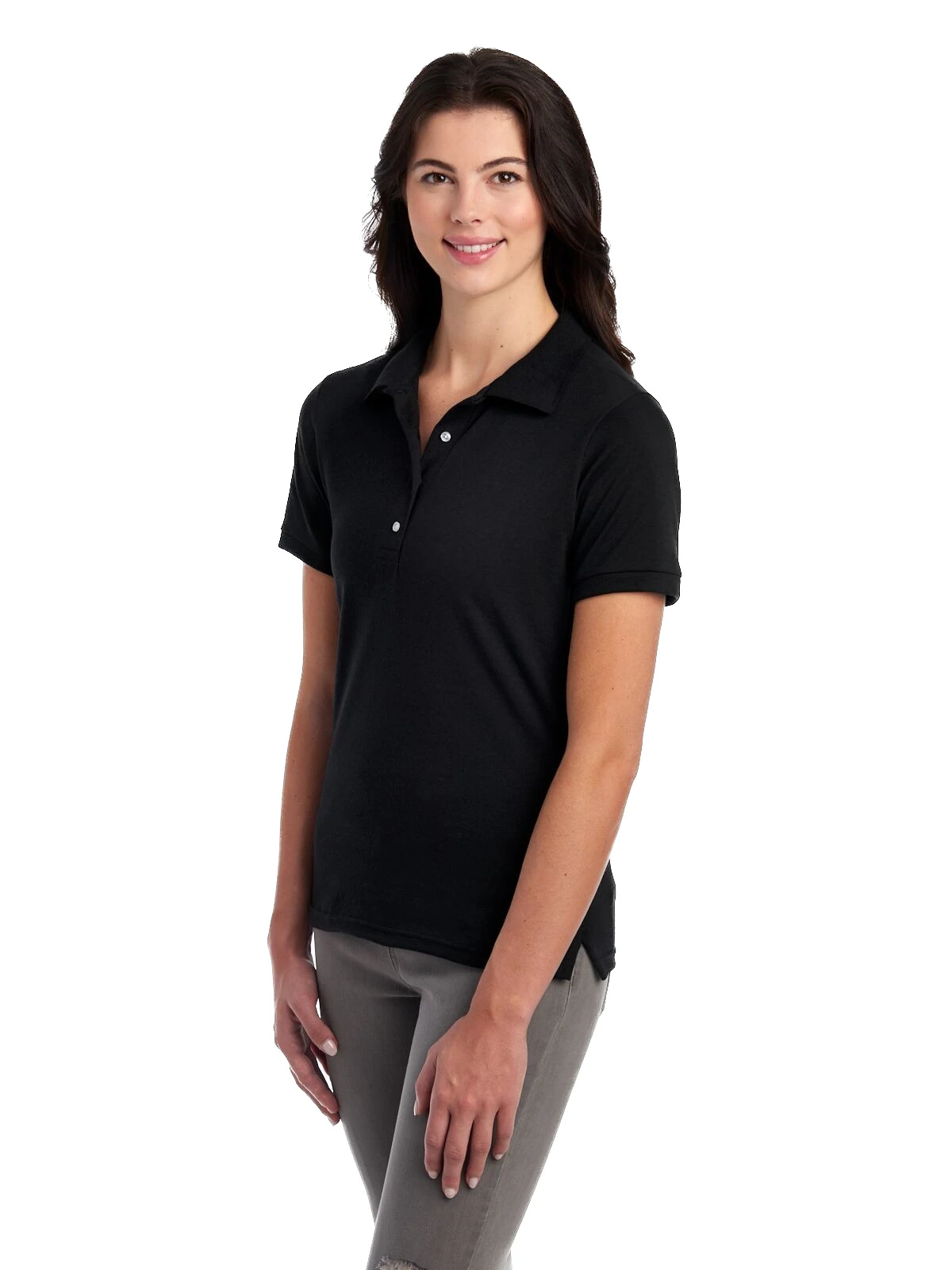 Jerzees Ladies' 5.6 Oz. SpotShield™ Jersey Polo 4 Jerzees Ladies' 5.6 Oz. SpotShield™ Jersey Polo - Image 2