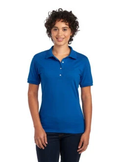 Jerzees Ladies' 5.6 Oz. SpotShield™ Jersey Polo 31 Jerzees Ladies' 5.6 Oz. SpotShield™ Jersey Polo -Jiffyshirts Sales Store 1680065996 437WR Royal front