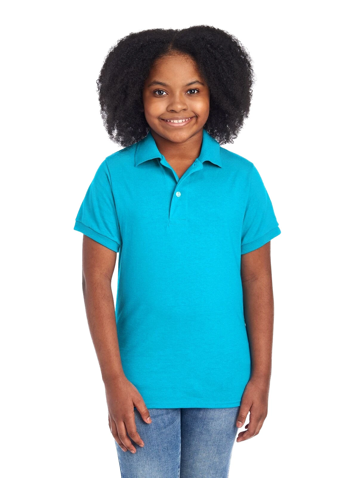 Jerzees Youth Unisex 5.6 Oz. SpotShield™ Jersey Polo 15 Jerzees Youth Unisex 5.6 Oz. SpotShield™ Jersey Polo - Image 13