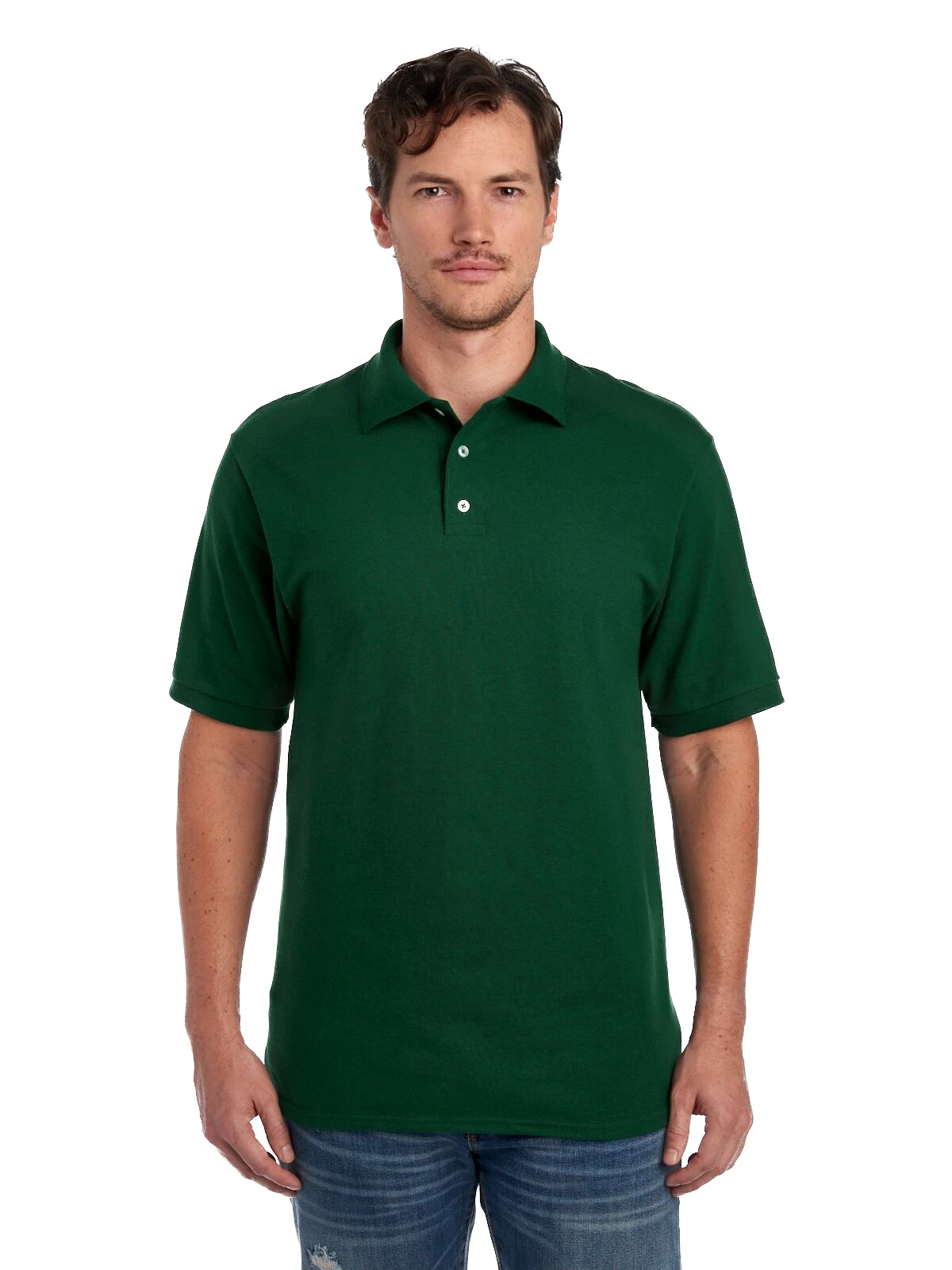 Jerzees Adult Unisex 6.5 Oz. Premium 100% Ringspun Cotton Piqué Polo 11 Jerzees Adult Unisex 6.5 Oz. Premium 100% Ringspun Cotton Piqué Polo - Image 9