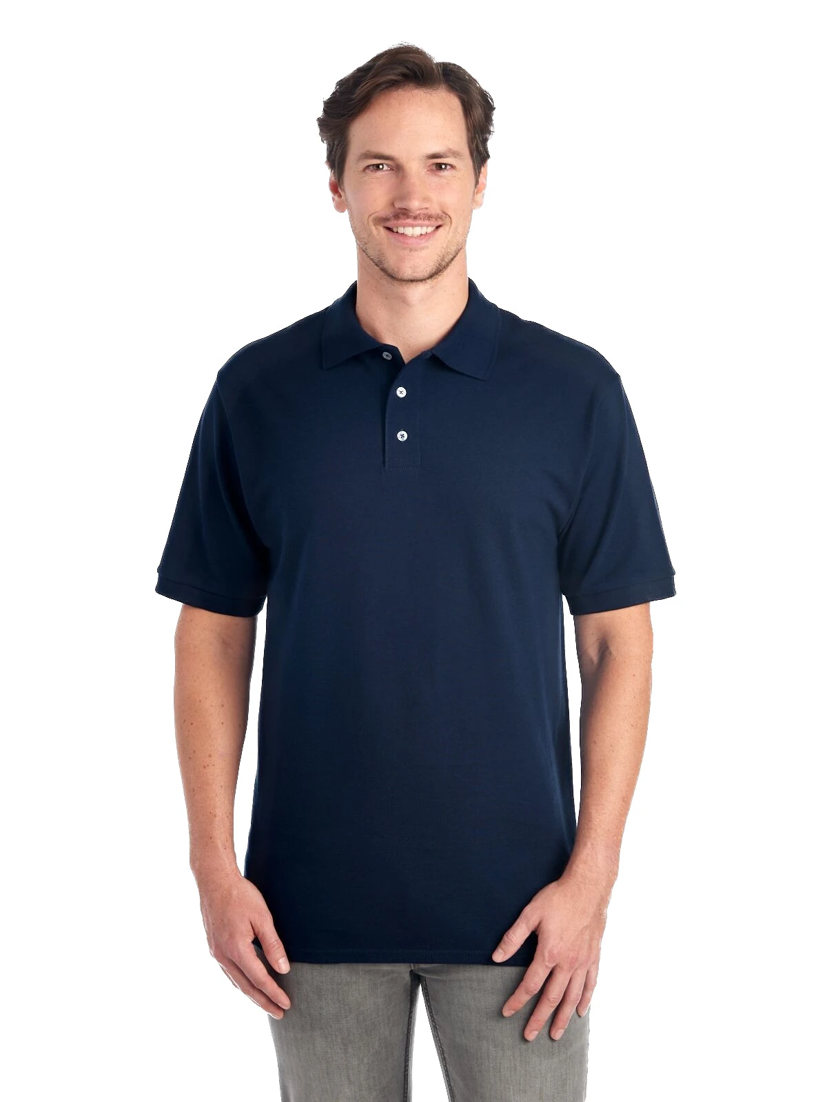 Jerzees Adult Unisex 6.5 Oz. Premium 100% Ringspun Cotton Piqué Polo 13 Jerzees Adult Unisex 6.5 Oz. Premium 100% Ringspun Cotton Piqué Polo - Image 11