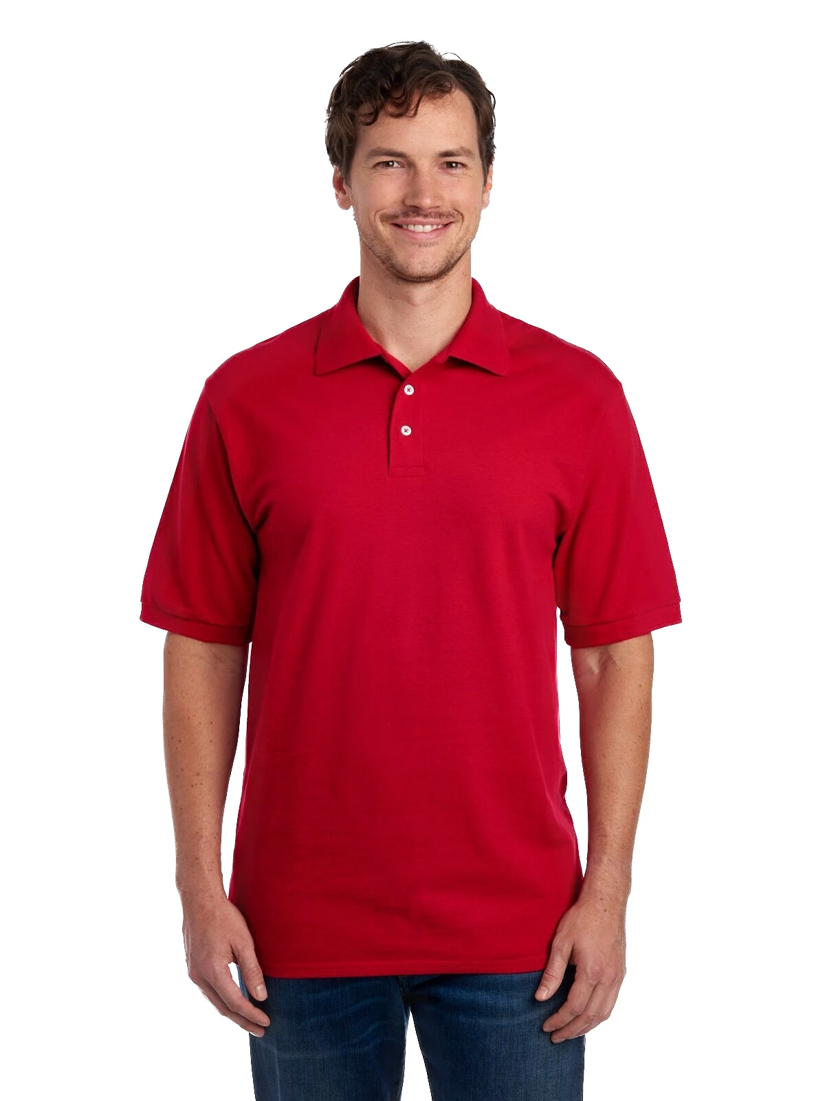 Jerzees Adult Unisex 6.5 Oz. Premium 100% Ringspun Cotton Piqué Polo 9 Jerzees Adult Unisex 6.5 Oz. Premium 100% Ringspun Cotton Piqué Polo - Image 7