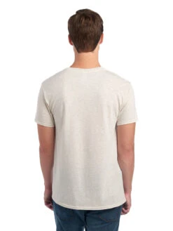 Jerzees Adult Unisex 4.5 Oz. TRI-BLEND T-Shirt -Jiffyshirts Sales Store 1680065996 601MR OatmealFleck back