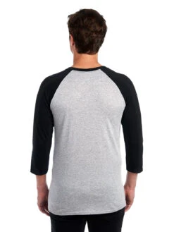 Jerzees Adult Unisex 4.5 Oz. TRI-BLEND Baseball Raglan 13 Jerzees Adult Unisex 4.5 Oz. TRI-BLEND Baseball Raglan -Jiffyshirts Sales Store 1680065996 601RR Oxford BlackHeather back 104658 1200x1600