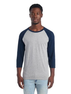 Jerzees Adult Unisex 4.5 Oz. TRI-BLEND Baseball Raglan 15 Jerzees Adult Unisex 4.5 Oz. TRI-BLEND Baseball Raglan -Jiffyshirts Sales Store 1680065996 601RR Oxford IndigoHeather front 104665 1200x1600