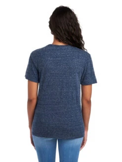 Jerzees Adult Unisex 5.2 Oz., Snow Heather T-Shirt 18 Jerzees Adult Unisex 5.2 Oz., Snow Heather T-Shirt -Jiffyshirts Sales Store 1680065996 88MR NavySnowHeather back