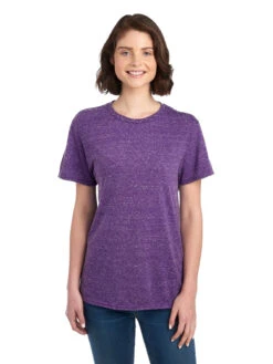 Jerzees Adult Unisex 5.2 Oz., Snow Heather T-Shirt 29 Jerzees Adult Unisex 5.2 Oz., Snow Heather T-Shirt -Jiffyshirts Sales Store 1680065996 88MR PurpleSnowHeather front