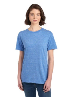 Jerzees Adult Unisex 5.2 Oz., Snow Heather T-Shirt 28 Jerzees Adult Unisex 5.2 Oz., Snow Heather T-Shirt -Jiffyshirts Sales Store 1680065996 88MR RoyalSnowHeather front