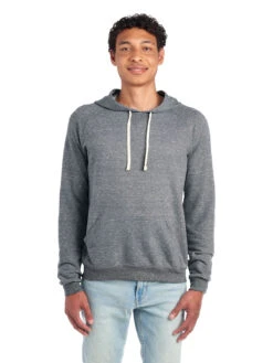 Jerzees Adult Unisex 7.2 Oz., Snow Heather Raglan Hood