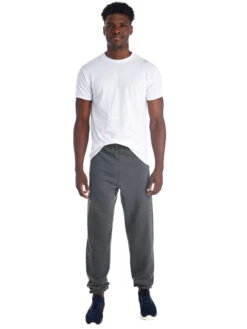Jerzees Adult Unisex 8 Oz. NuBlend® Fleece Sweatpants 26 Jerzees Adult Unisex 8 Oz. NuBlend® Fleece Sweatpants -Jiffyshirts Sales Store 1680065996 973MR BlackHeather front