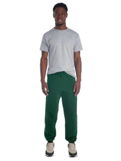 Jerzees Adult Unisex 8 Oz. NuBlend® Fleece Sweatpants 29 Jerzees Adult Unisex 8 Oz. NuBlend® Fleece Sweatpants -Jiffyshirts Sales Store 1680065996 973MR ForestGreen front
