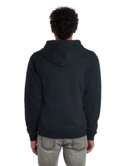 Jerzees Nublend® Billboard Hooded Sweatshirt 9 Jerzees Nublend® Billboard Hooded Sweatshirt -Jiffyshirts Sales Store 1680065996 98CR BlackInk White back