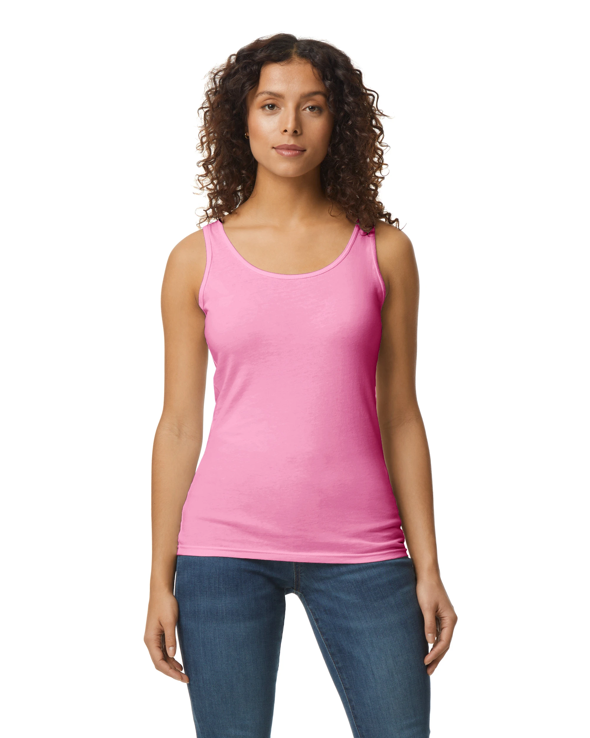 Gildan Ladies' Softstyle® 4.5 Oz. Fitted Tank 10 Gildan Ladies' Softstyle® 4.5 Oz. Fitted Tank - Image 8