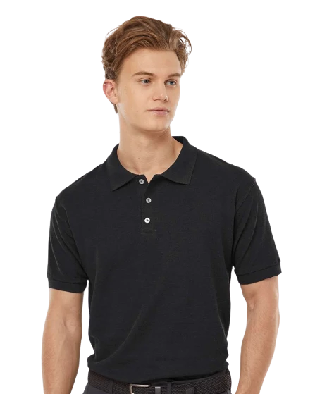 Unisex 50/50 Sport Polo 6 Unisex 50/50 Sport Polo - Image 4