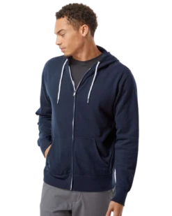 Unisex Lightweight Full-Zip Hooded Sweatshirt -Jiffyshirts Sales Store 175a6be1a75266