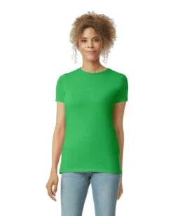 Gildan Ladies' Softstyle® 4.5 Oz. Fitted T-Shirt 34 Gildan Ladies' Softstyle® 4.5 Oz. Fitted T-Shirt -Jiffyshirts Sales Store 176434 64000L 2252C G2023 SD F 18382