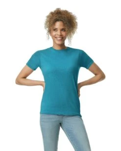 Gildan Ladies' Softstyle® 4.5 Oz. Fitted T-Shirt 36 Gildan Ladies' Softstyle® 4.5 Oz. Fitted T-Shirt -Jiffyshirts Sales Store 176653 64000L 7706C G2023 SD F 18163