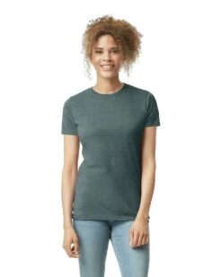 Gildan Ladies' Softstyle® 4.5 Oz. Fitted T-Shirt 29 Gildan Ladies' Softstyle® 4.5 Oz. Fitted T-Shirt -Jiffyshirts Sales Store 176664 64000L 7545C G2023 SD F 19058