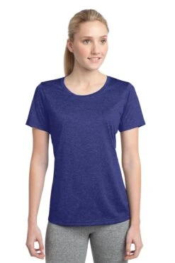 Ladies Heather Contender Scoop Neck Tee -Jiffyshirts Sales Store 17c18dd87b5a31