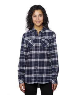 Women's Yarn-Dyed Flannel 23 Women's Yarn-Dyed Flannel -Jiffyshirts Sales Store 180002131b5344