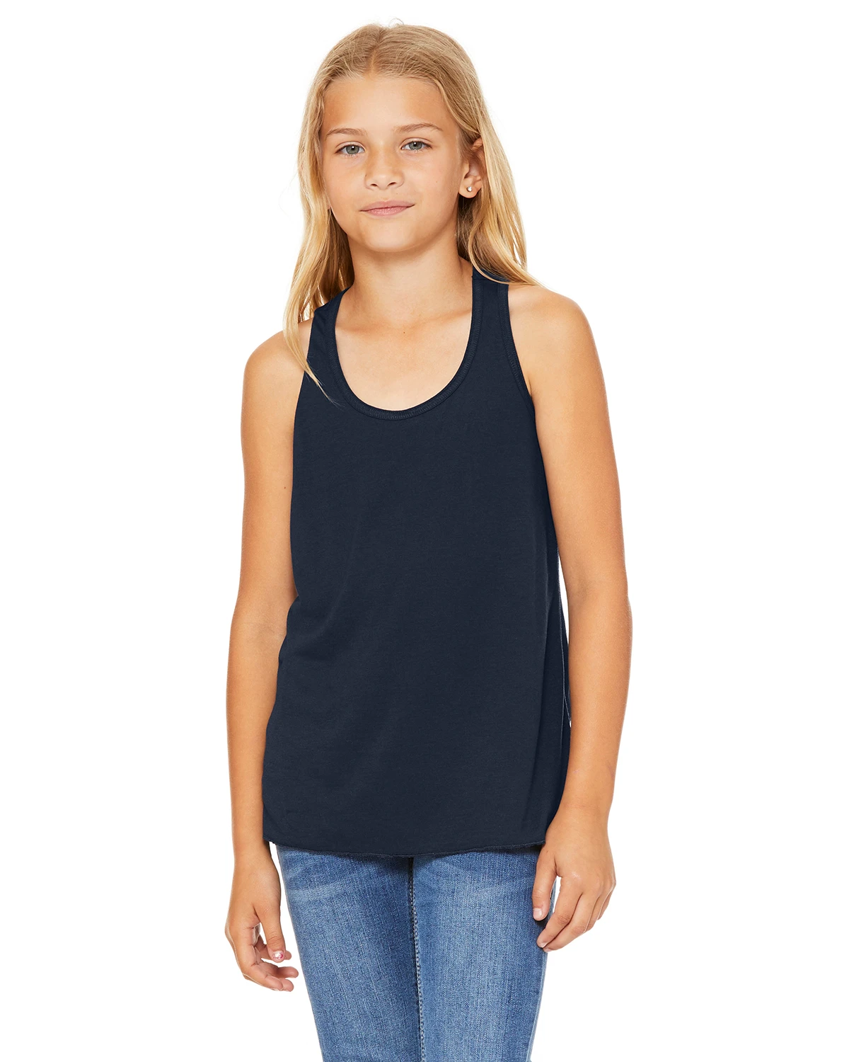 Youth Flowy Racerback Tank 13 Youth Flowy Racerback Tank - Image 11
