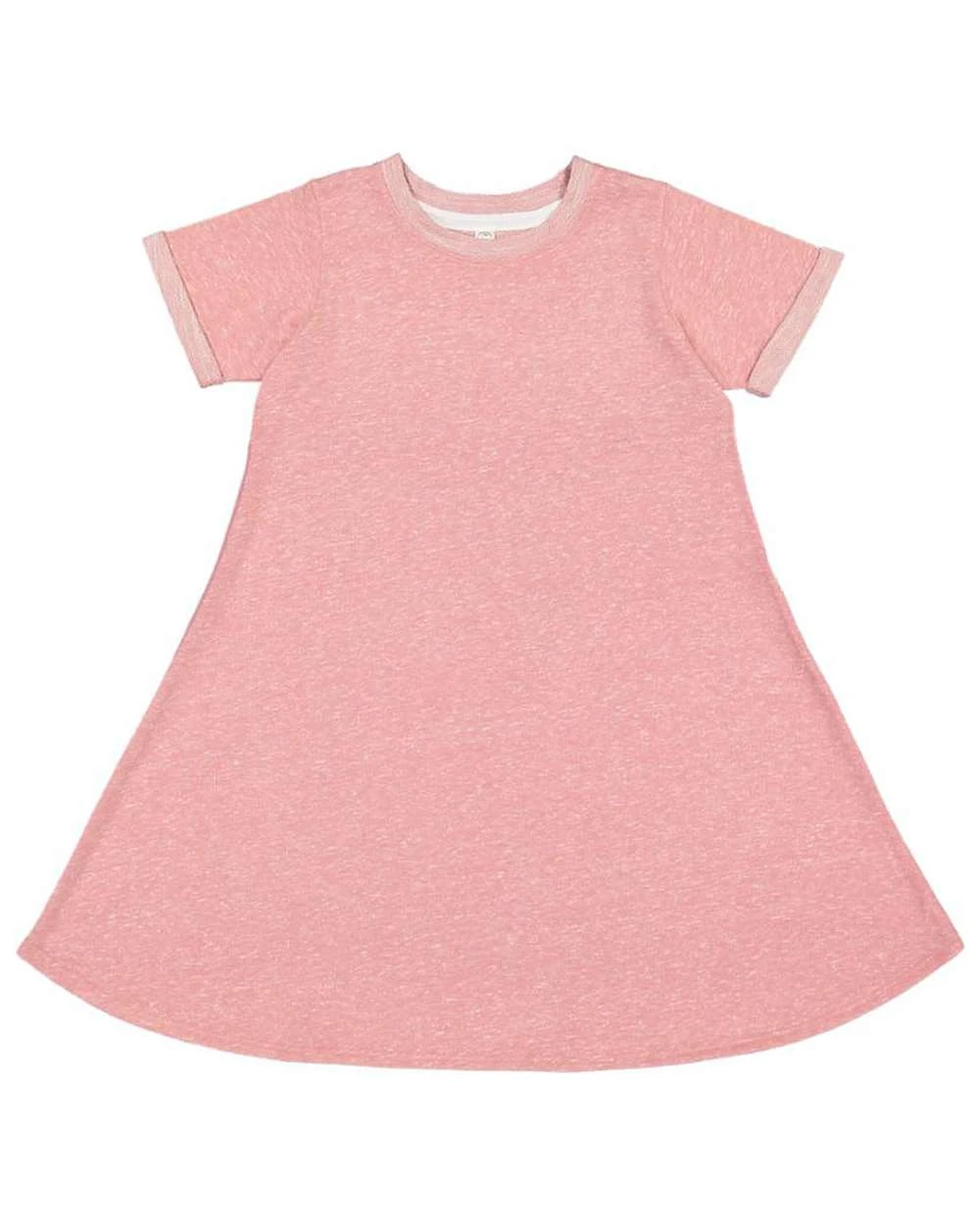 Youth Girls' Melange French Terry Dress 3 Youth Girls' Melange French Terry Dress