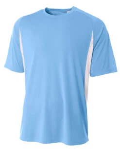 Men's Cooling Performance Color Blocked T-Shirt -Jiffyshirts Sales Store 185b1e3e09ab5d