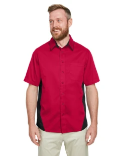 Men's Flash IL Colorblock Short Sleeve Bowling Shirt -Jiffyshirts Sales Store 18c34713ed3d9a