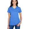 Ladies' Topflight Heather V-Neck T-Shirt 1 Ladies' Topflight Heather V-Neck T-Shirt -Jiffyshirts Sales Store 194e660baecbba