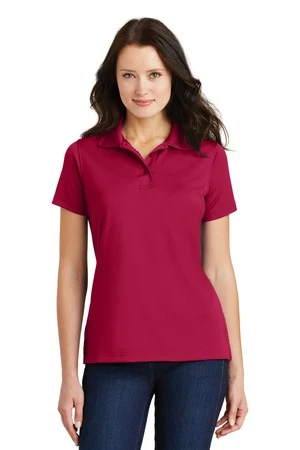 Ladies Poly-Charcoal Blend Pique Polo 9 Ladies Poly-Charcoal Blend Pique Polo - Image 7