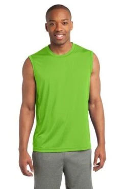 Men's Sleeveless PosiCharge Competitor Tee 21 Men's Sleeveless PosiCharge Competitor Tee -Jiffyshirts Sales Store 19d9d2e69c8814
