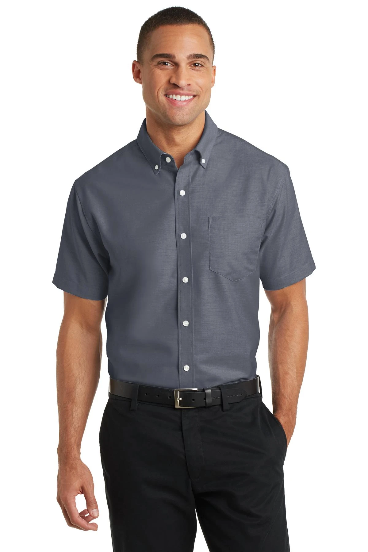 Short Sleeve SuperPro Oxford Shirt 6 Short Sleeve SuperPro Oxford Shirt - Image 4