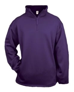 BADGER Unisex Performance Fleece Quarter-Zip Pullover -Jiffyshirts Sales Store 1ac1c026b1ea68