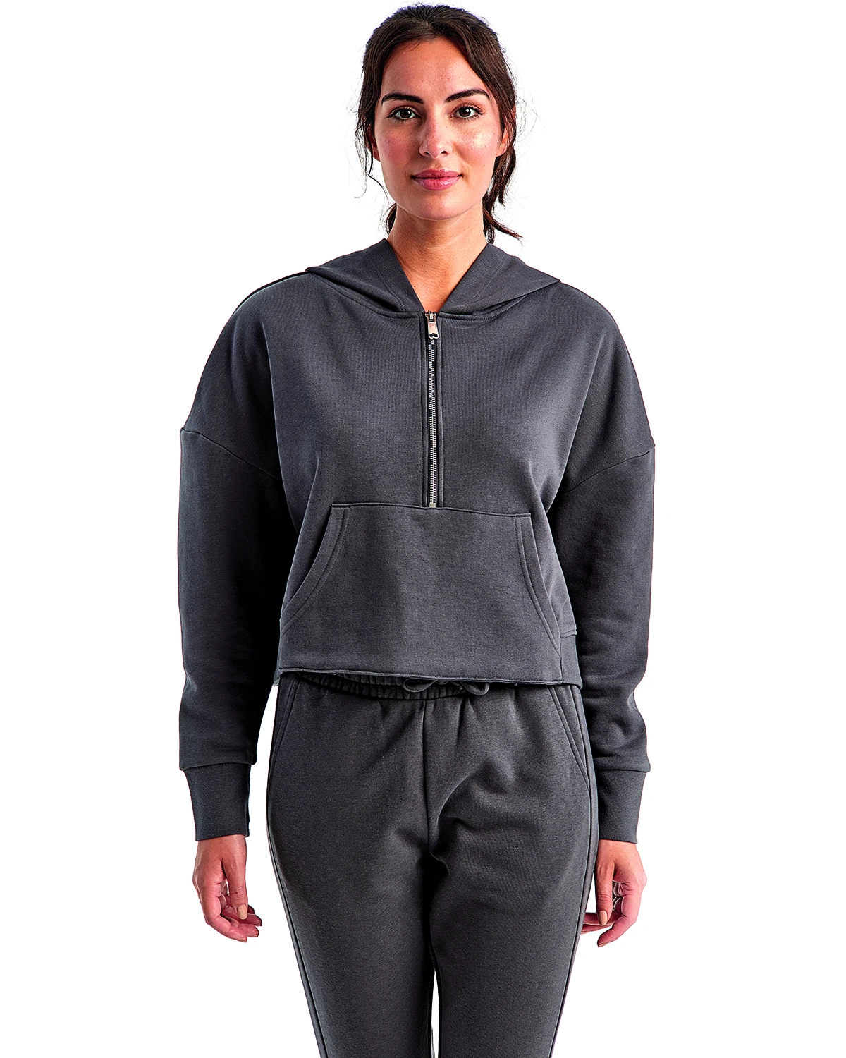 Ladies' Alice Half-Zip Hooded Sweatshirt 7 Ladies' Alice Half-Zip Hooded Sweatshirt - Image 5