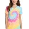 Ladies Tie-Dye V-Neck Tee 1 Ladies Tie-Dye V-Neck Tee -Jiffyshirts Sales Store 1bc3c38a37636a
