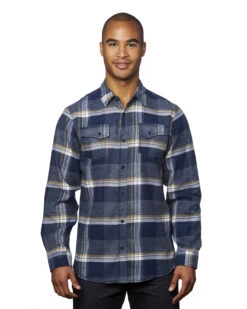 Men's Snap-Front Flannel Shirt 15 Men's Snap-Front Flannel Shirt -Jiffyshirts Sales Store 1bf7f19b9f7849