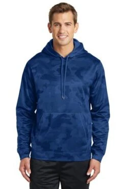 Sport-Wick CamoHex Fleece Hooded Pullover 19 Sport-Wick CamoHex Fleece Hooded Pullover -Jiffyshirts Sales Store 1c15641447c352