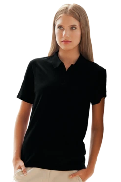 Women's Soft-Blend Double-Tuck Pique Polo