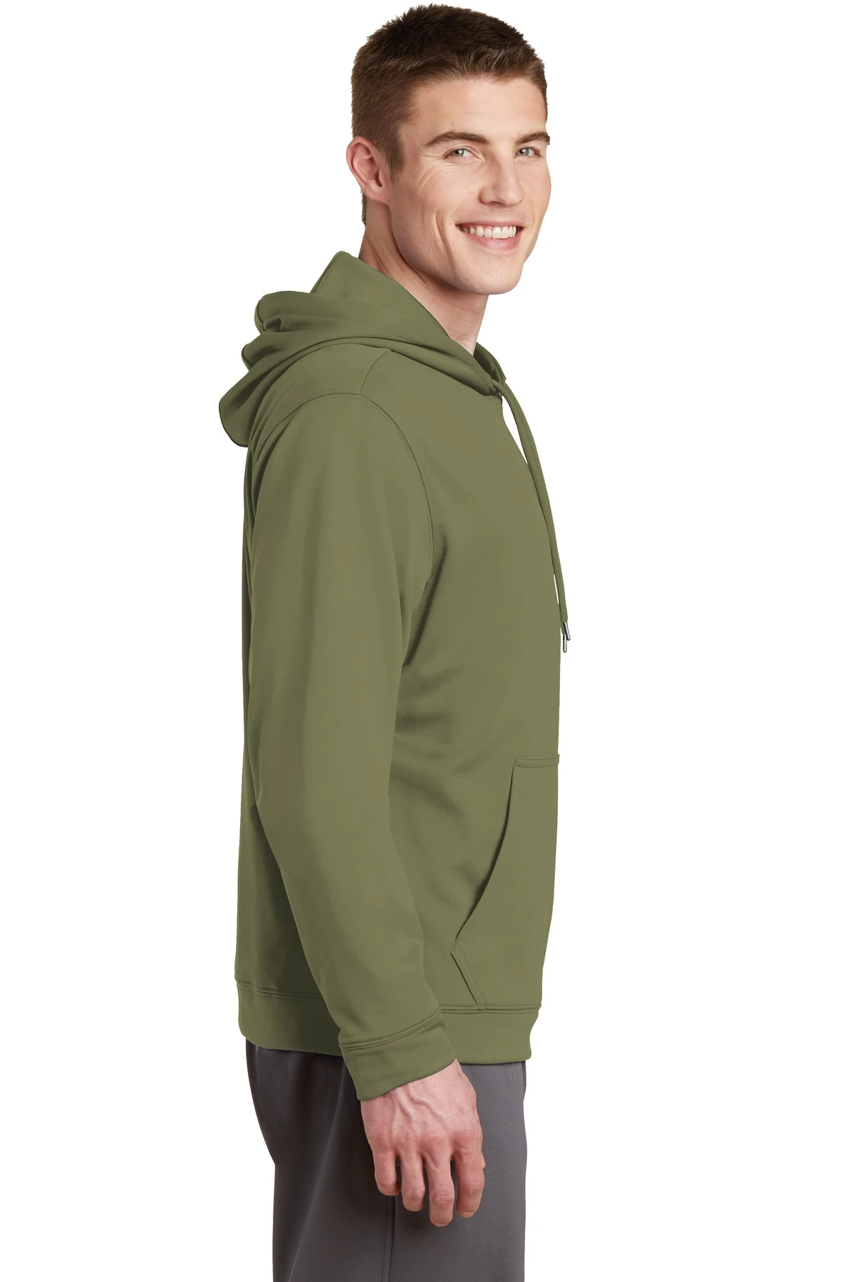 Sport-Wick Fleece Hooded Pullover 5 Sport-Wick Fleece Hooded Pullover - Image 3