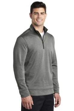 PosiCharge Sport-Wick Heather Fleece 1/4-Zip Pullover 12 PosiCharge Sport-Wick Heather Fleece 1/4-Zip Pullover -Jiffyshirts Sales Store 1d6508f72373ae