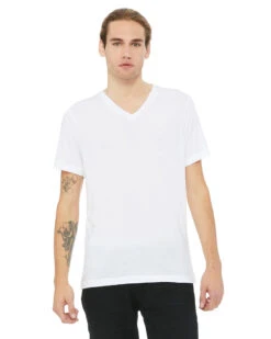 Unisex Triblend V-Neck T-Shirt -Jiffyshirts Sales Store 1d8b2f97ae4c21