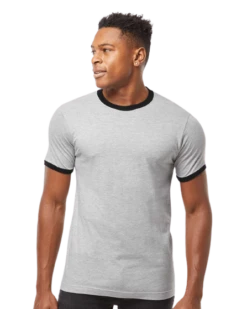 Unisex Fine Jersey Ringer Tee -Jiffyshirts Sales Store 1d975526713d13