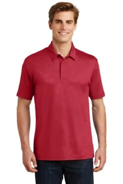 Men's Embossed PosiCharge Tough Polo -Jiffyshirts Sales Store 1df09f80a3bafb