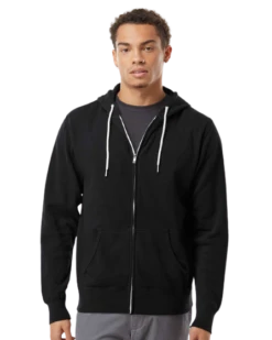 Unisex Lightweight Full-Zip Hooded Sweatshirt -Jiffyshirts Sales Store 1e3e68d0a7f63b