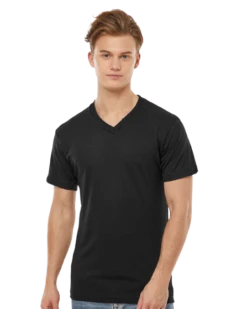 Unisex Poly-Rich V-Neck Tee -Jiffyshirts Sales Store 1e6938e6ab3789