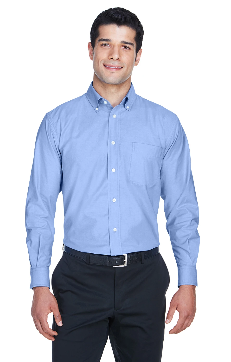 Men's Long-Sleeve Oxford With Stain-Release 9 Men's Long-Sleeve Oxford With Stain-Release - Image 7