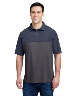 Men's Fusion ChromaSoft Colorblock Polo -Jiffyshirts Sales Store 1efb7ab1c417d1