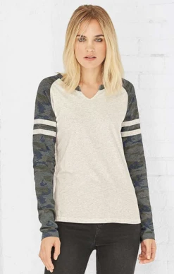 Ladies' Gameday Mash-Up Long Sleeve Fine Jersey T-Shirt 16 Ladies' Gameday Mash-Up Long Sleeve Fine Jersey T-Shirt -Jiffyshirts Sales Store 1f0534064f72de