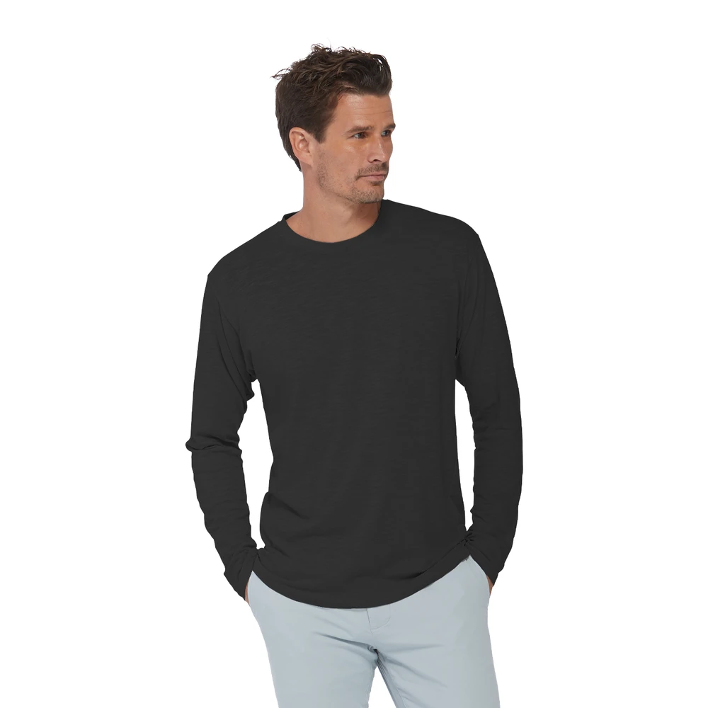 Platinum Adult Unisex Slub Long Sleeve Crew Neck Tee 12 Platinum Adult Unisex Slub Long Sleeve Crew Neck Tee - Image 10