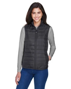 Ladies' Prevail Packable Puffer Vest -Jiffyshirts Sales Store 2029328d0e5df9